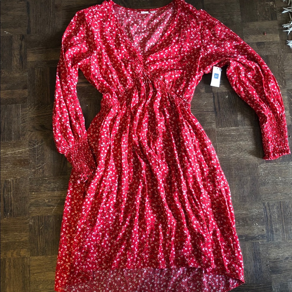 NWT gap floral dress size small